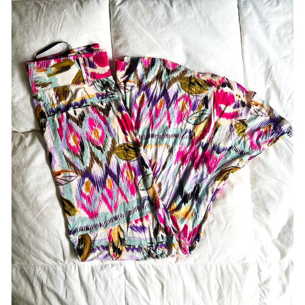 Buffalo Maxi Skirt | Tropical print with slit | NWOT | Size M